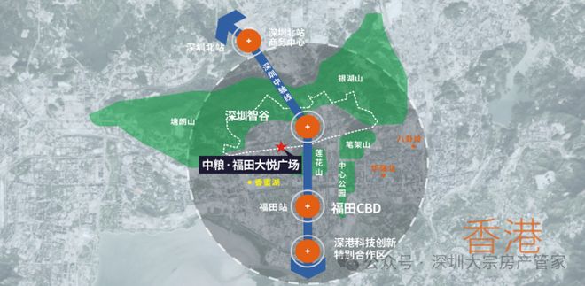 热搜好商业！中粮福田大悦广场售楼处发布：福田甲级商业办公(图4)