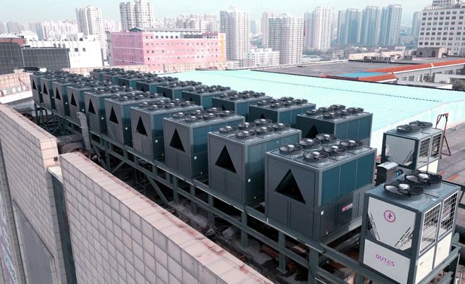 157万㎡冷暖系统改造从机组进场到交付只用15天！(图4)